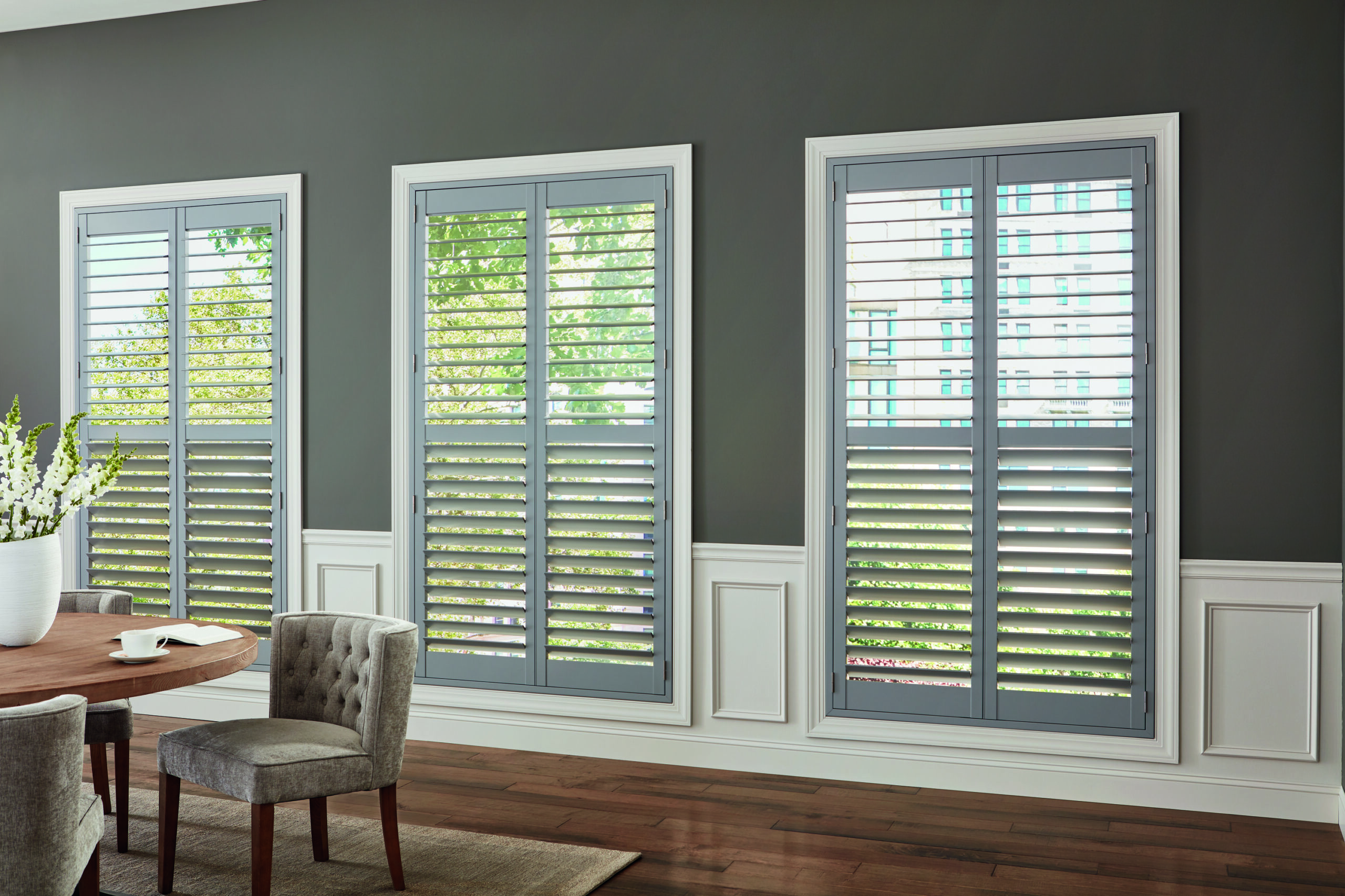 Plantation shutters in Colorado Springs.