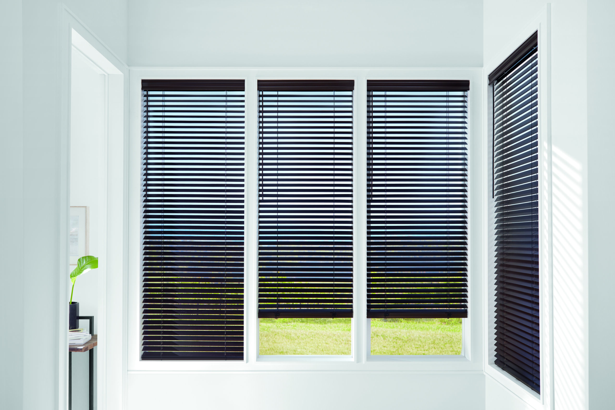 Wooden blinds in Colorado Springs.