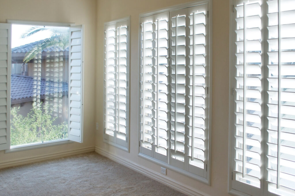 Explore the difference between plantation shutters wood vs composite.